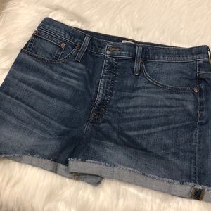 J crew denim shorts